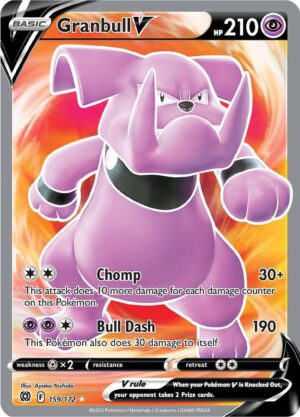 Granbull V (Full Art) - SWSH09: Brilliant Stars (SWSH09)