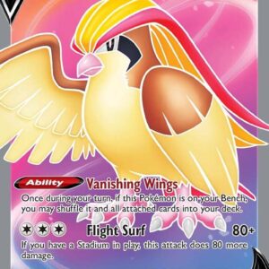 Pidgeot V (Full Art) - SWSH11: Lost Origin (SWSH11)