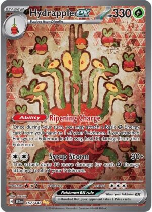 Hydrapple ex - 167/142 - SV07: Stellar Crown (SCR)