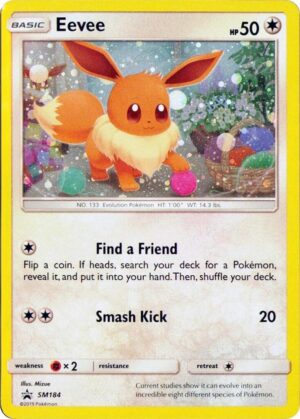 Eevee - SM184 (Cosmos Holo) - SM Promos (SMP)