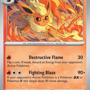 Flareon - 167 (Cosmos Holo) - SV: Scarlet & Violet Promo Cards (SVP)