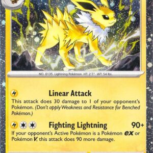 Jolteon - 169 (Cosmos Holo) - SV: Scarlet & Violet Promo Cards (SVP)