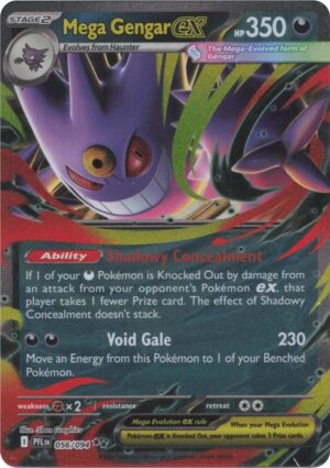Mega Gengar ex - ME02: Phantasmal Flames (PFL)