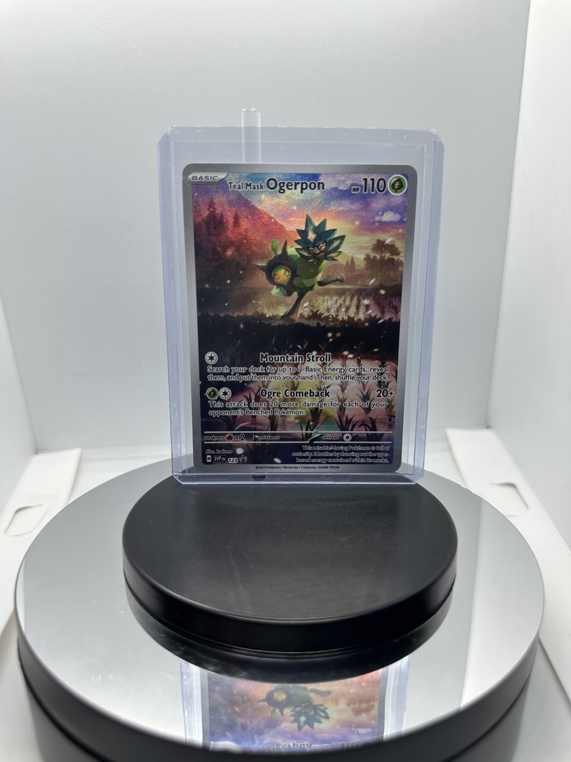 Teal Mask Ogerpon - 123 - SV: Scarlet & Violet Promo Cards (SVP) - Image 2