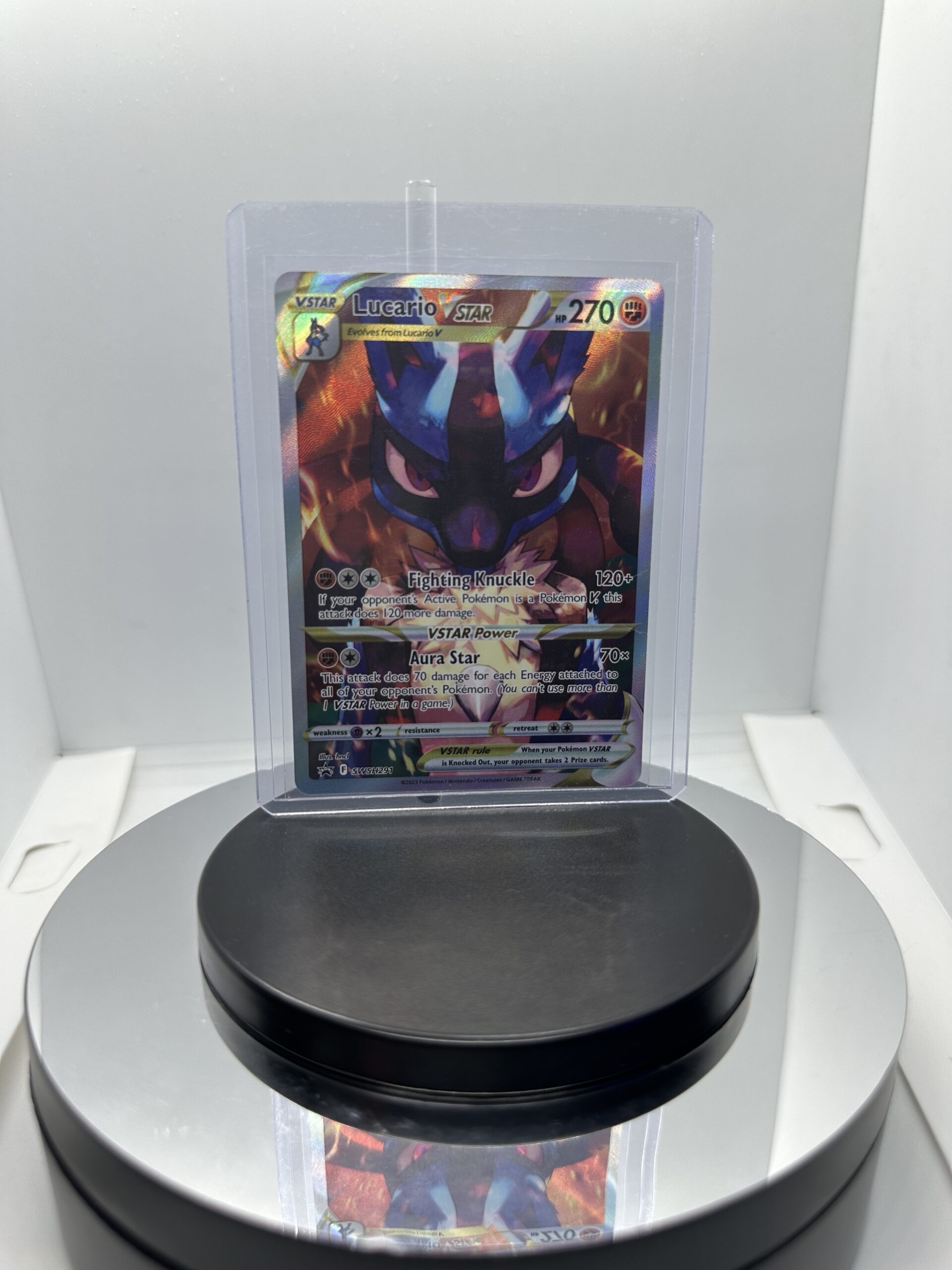 Lucario VSTAR - SWSH291 - SWSH: Sword & Shield Promo Cards (SWSD) - Image 2