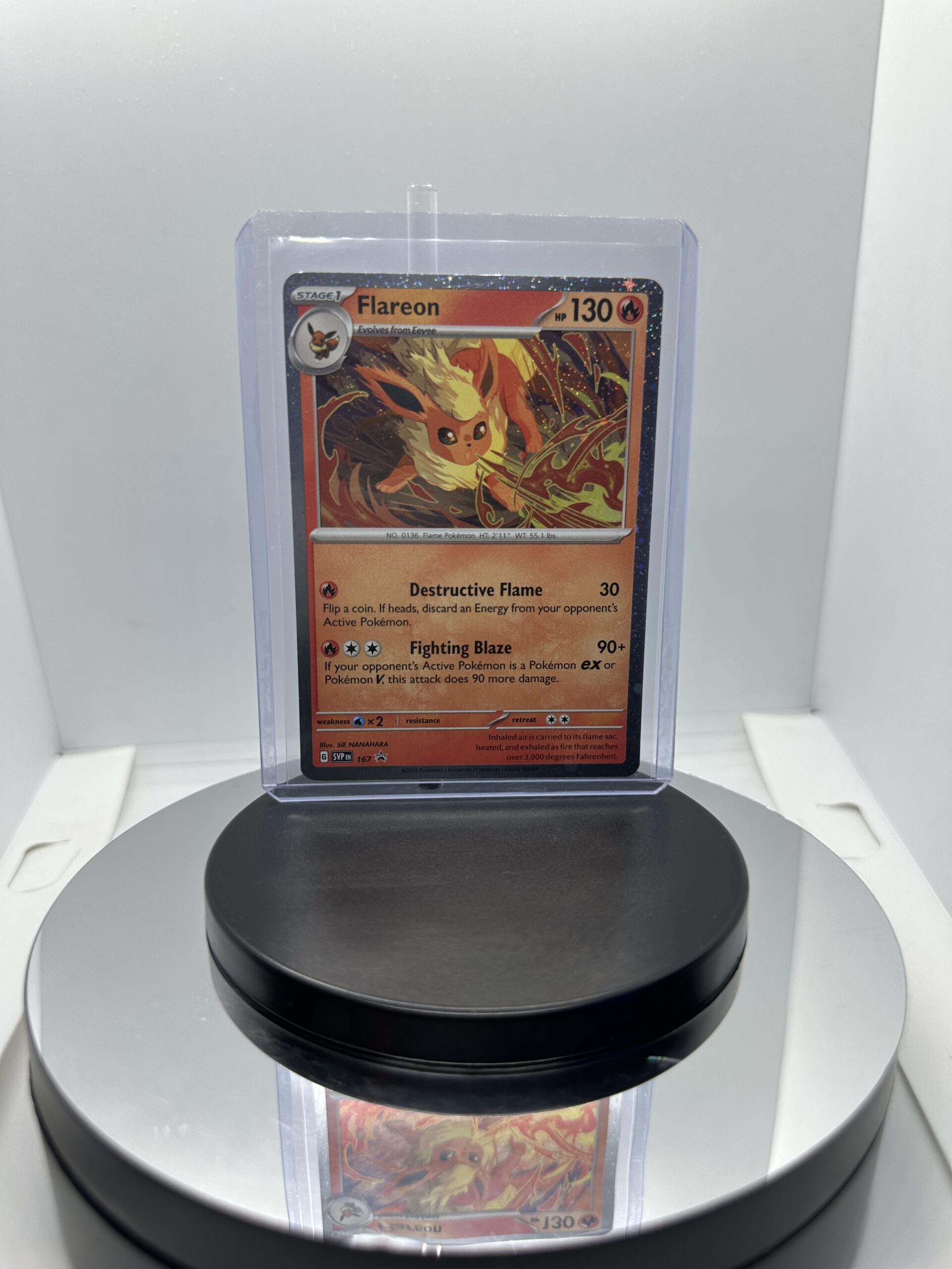 Flareon - 167 (Cosmos Holo) - SV: Scarlet & Violet Promo Cards (SVP) - Image 2