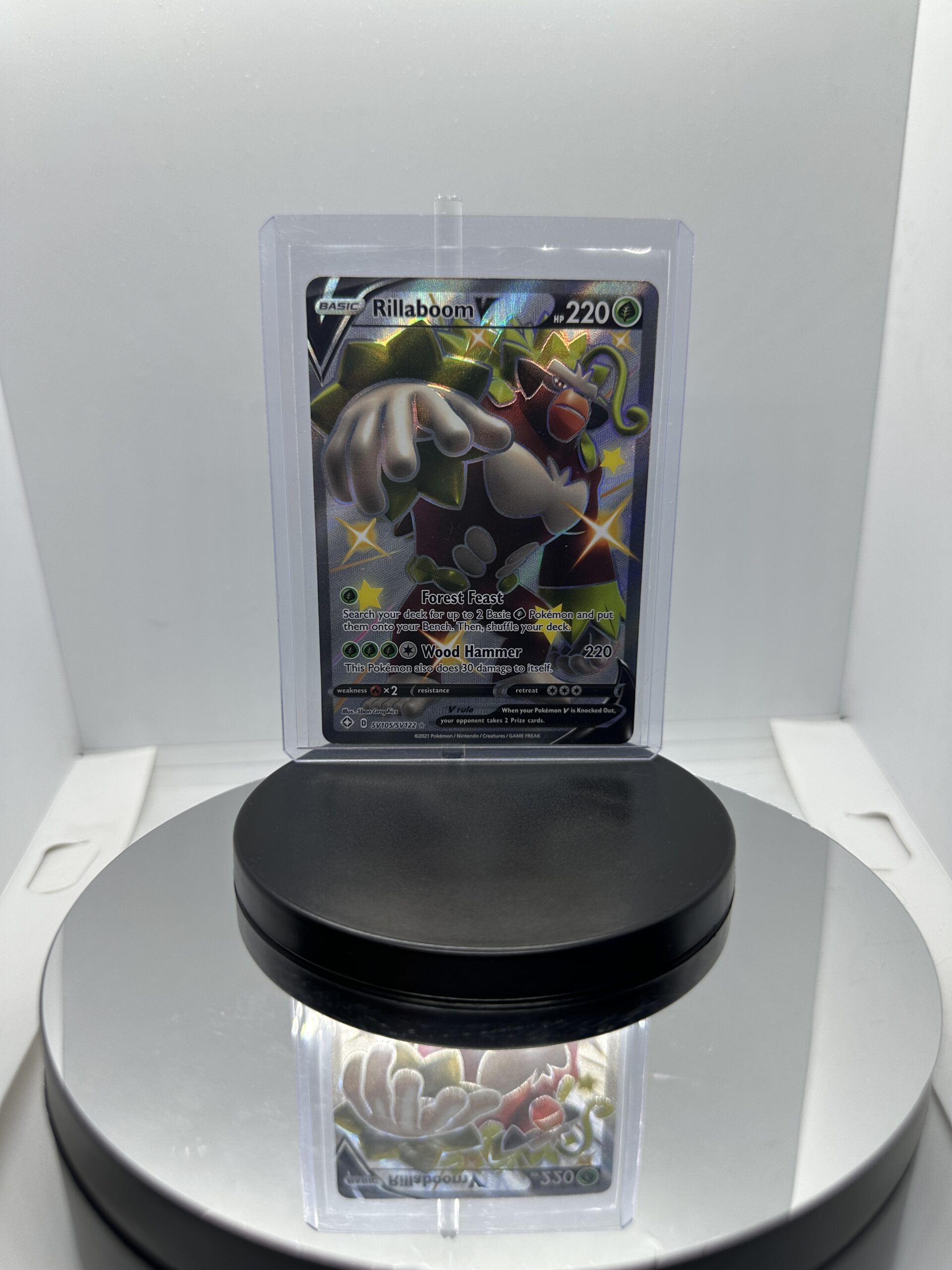 Rillaboom V - Shining Fates: Shiny Vault (SHFSV) - Image 2