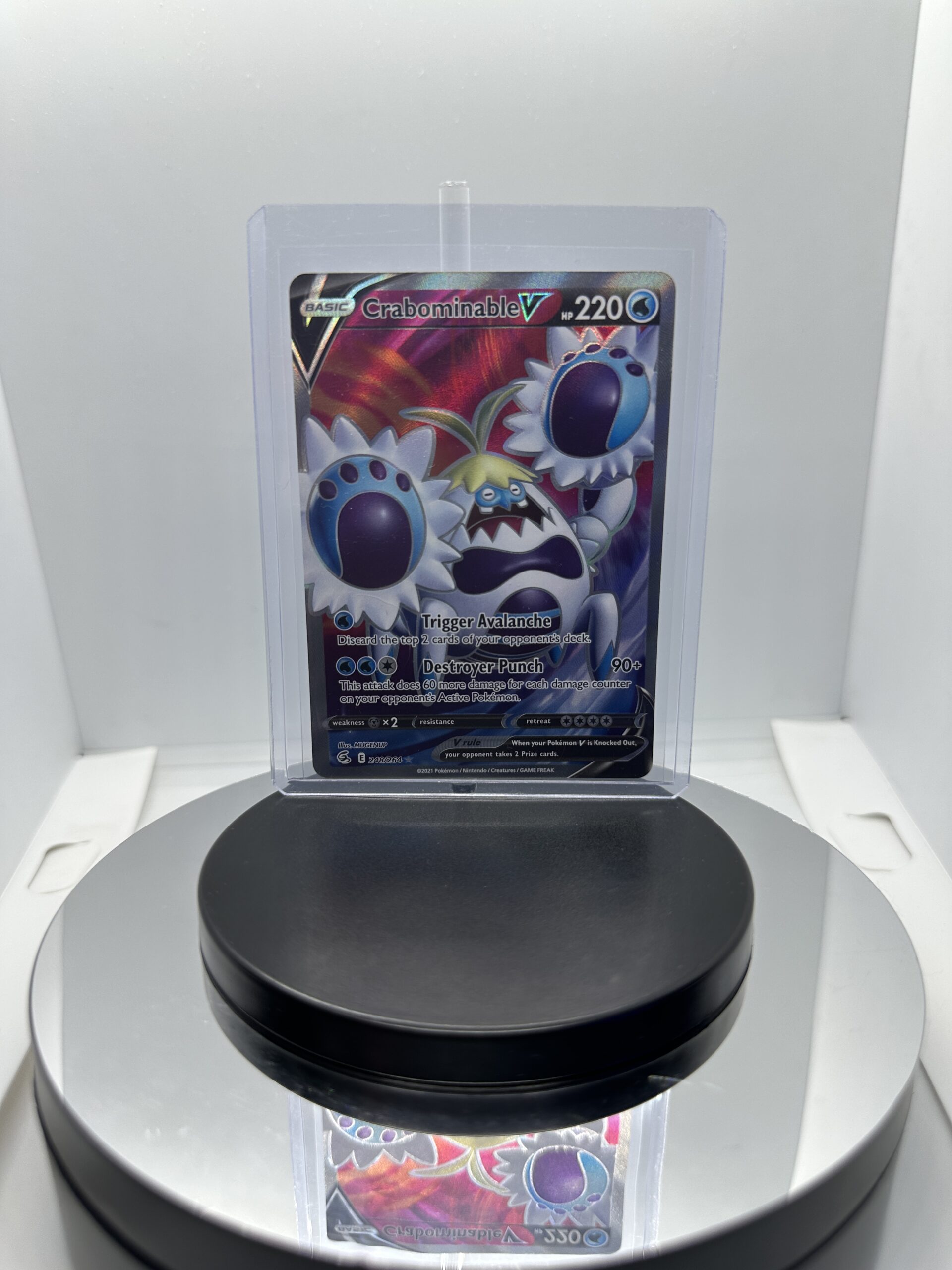 Crabominable V (Full Art) - SWSH08: Fusion Strike (SWSH08) - Image 2