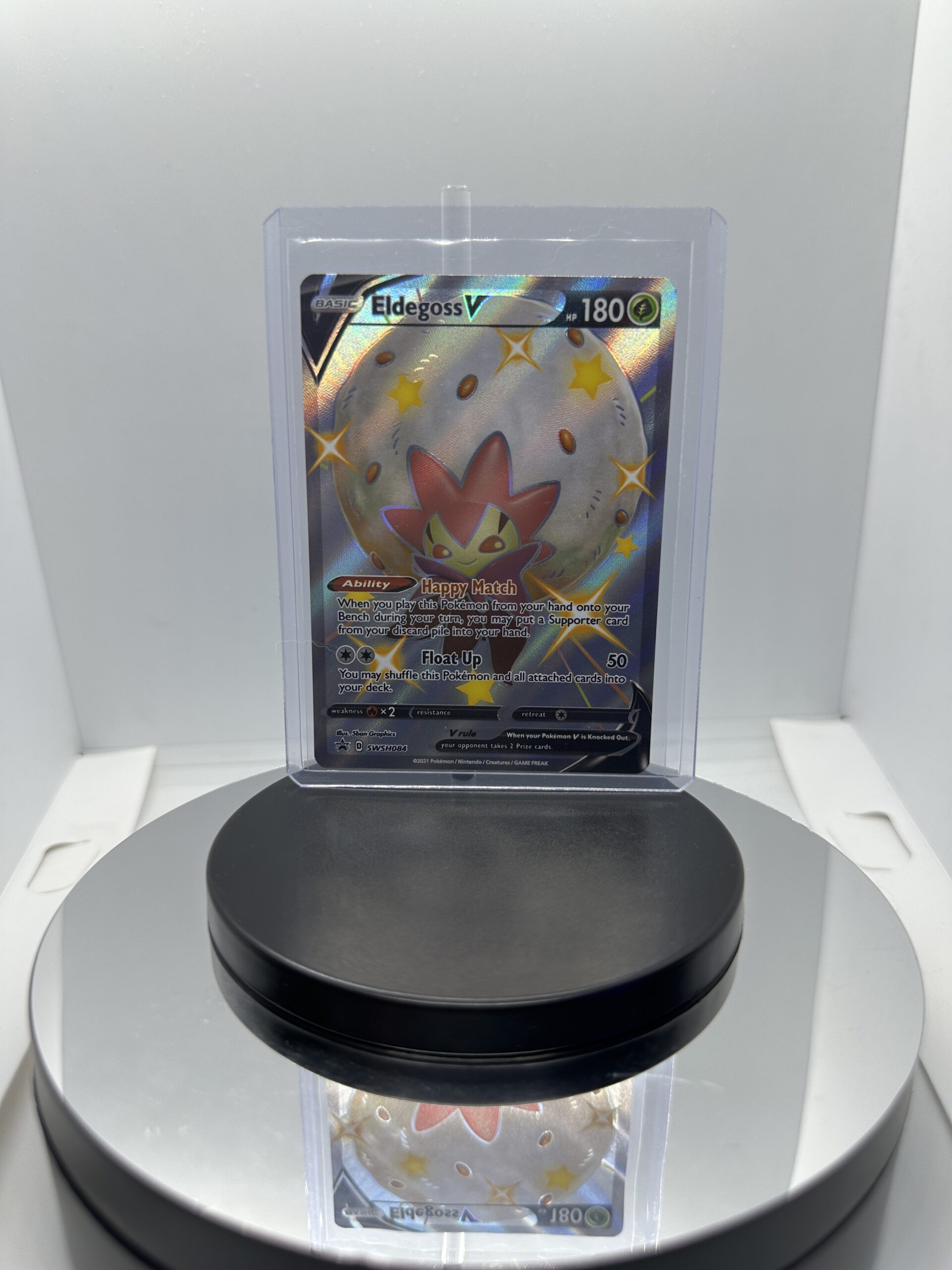 Eldegoss V - SWSH084 - SWSH: Sword & Shield Promo Cards (SWSD) - Image 2