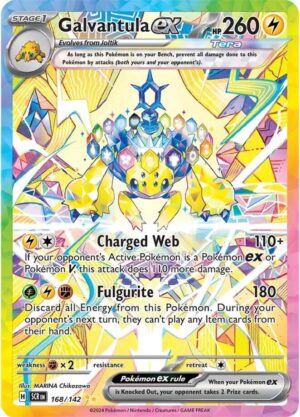 Galvantula ex - 168/142 - SV07: Stellar Crown (SCR)