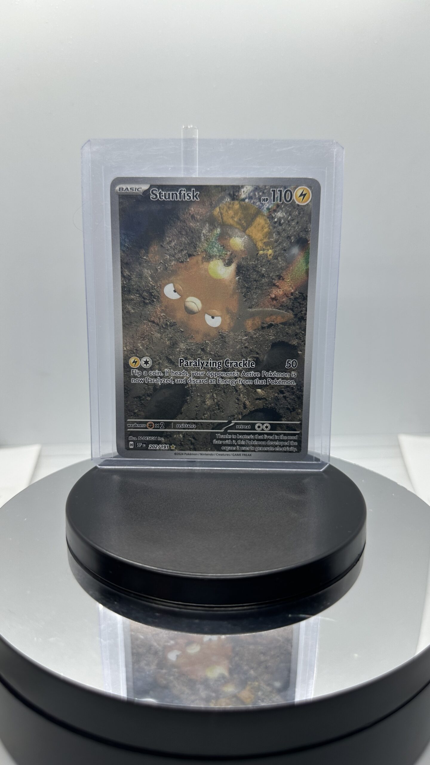 Stunfisk - 202/191 - SV08: Surging Sparks (SSP) - Image 2